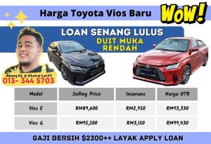 Harga Toyota Vios Malaysia 2025 & Bayaran Bulanan Kereta BaruBeli ...