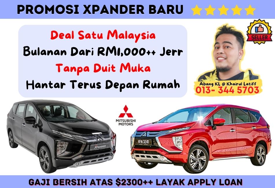 Harga Mitsubishi Xpander Malaysia
